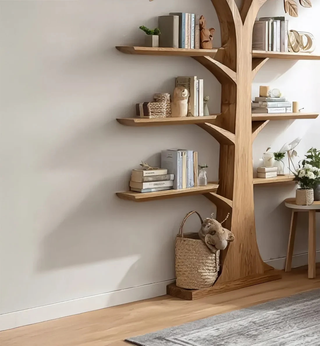 Timber Arbor Reading Tower Surface Fixed Organic Finish Furnishing - Image 4