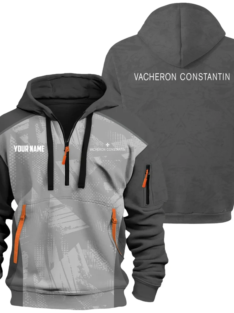 Vacheron Constantin Exclusive Logo Performance Hoodie Half Zipper OUWC3DHHZ010VCZ - Vacheron Constantin Hoodie