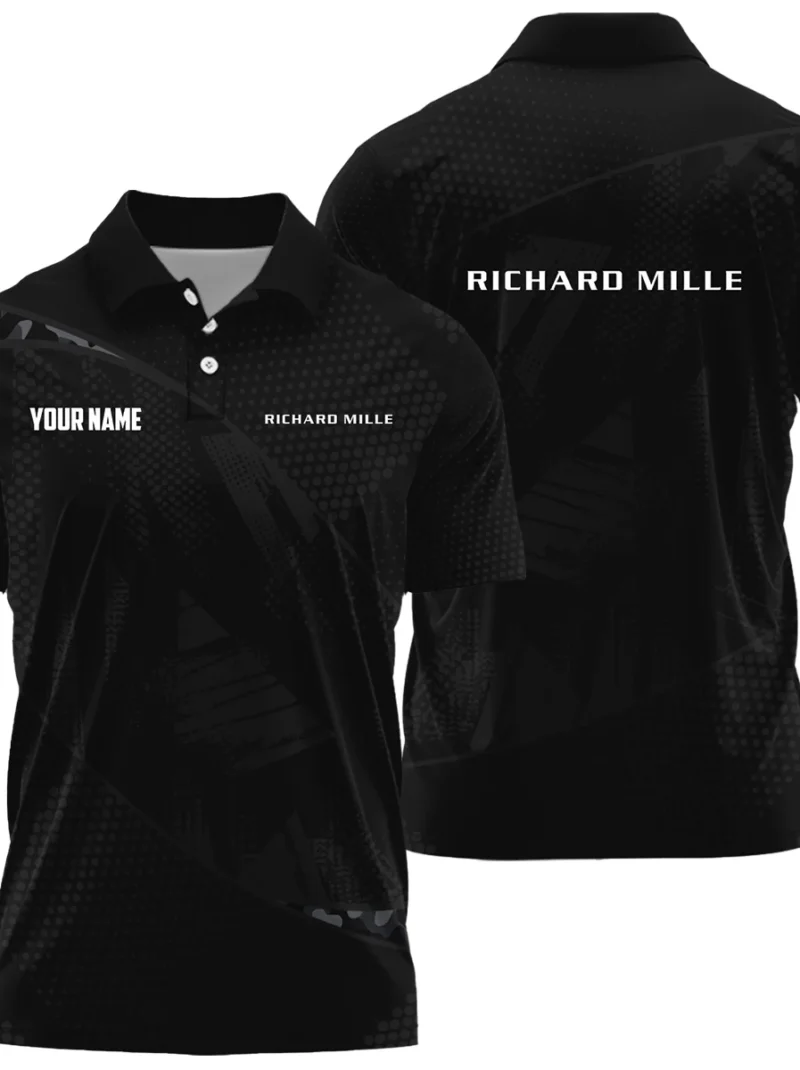 Richard Mille Exclusive Logo Performance Polo Shirt OUWCPLTS080512RMZ - Richard Mille Polo Shirt